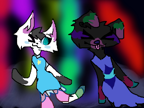Mint and Auan's Steven Universe inspired Drees
