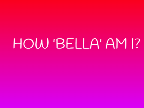How 'Bella' Am I?