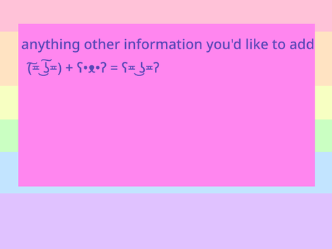 Survey for gaehive members (Response by Coral4444)
