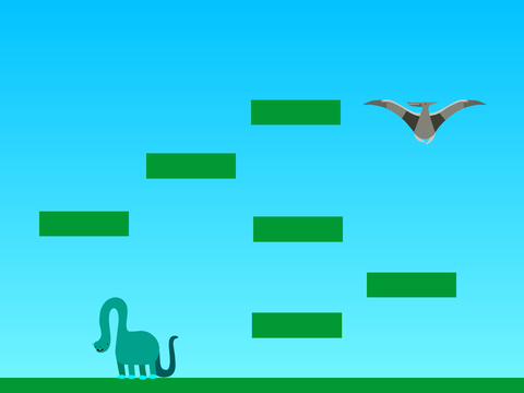 Brachiosaurus platformer