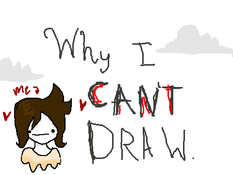 Why I can't draw things, especially hands