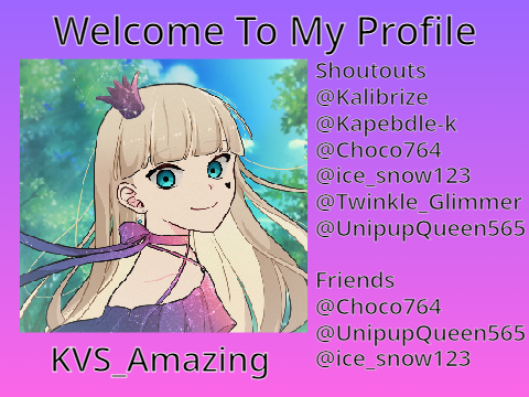 Welcome To My Profile