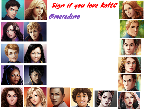 Sign if you love KOTLC!