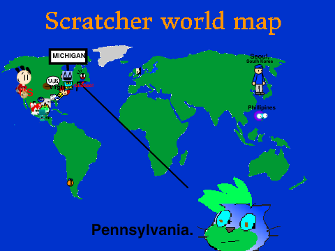 Scratcher World Map! V2.1 remix remix remix remix