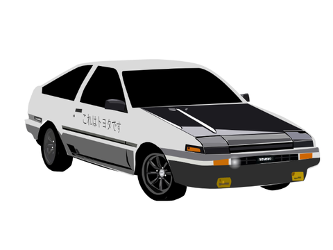 Toyota ae86 Blockshade