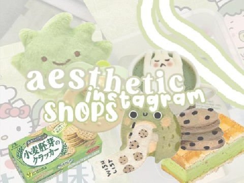 › ‖ aesthetic insta shops ★