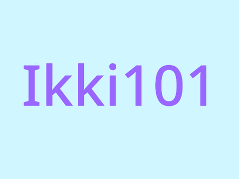 new account Ikki101