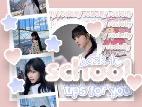 ｡ﾟ☆ back to school tips !!