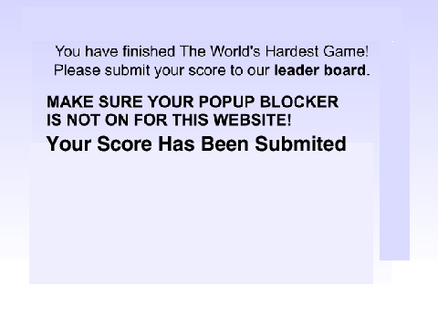 The Worlds Hardest Game
