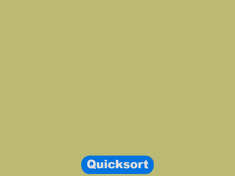 Quicksort Algorithm(Also I'm Back!)