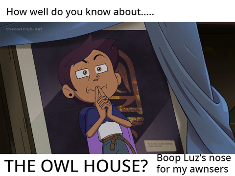 How well do you know about The Owl House? remix