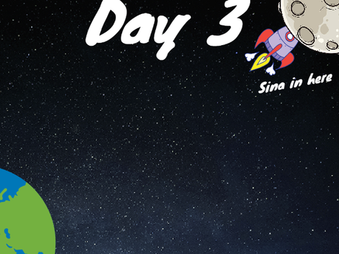 Sina takes a trip to the moon.
