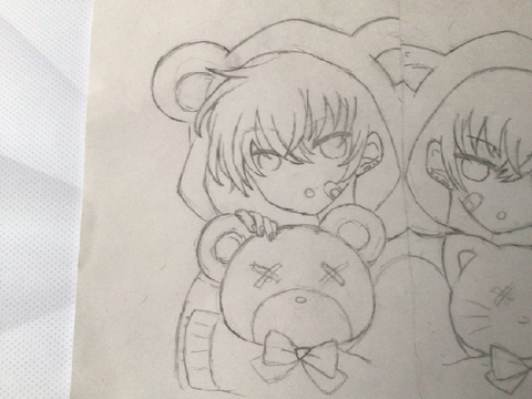 暇だったから描いた　イラスト