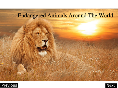 Endangered Animals Around The World