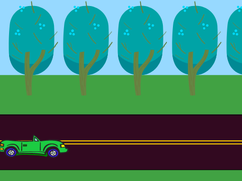 Road with duplicate sprites