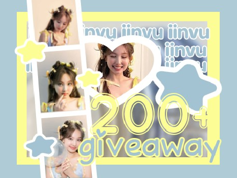 200+ giveaway