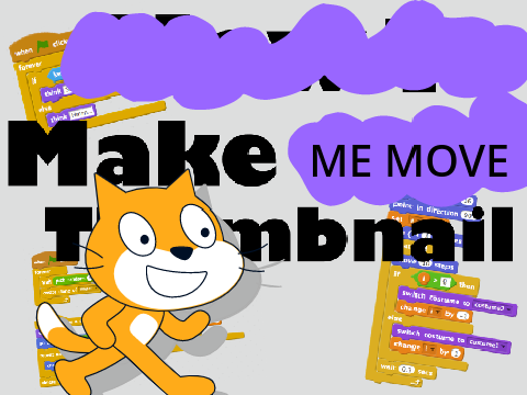 make scratch cat move!