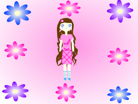 A Random Girl I Drew