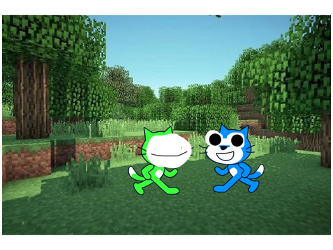 Scratch Cat Dream & George