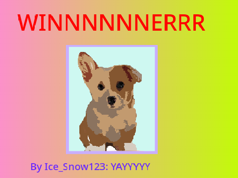 Corgi Art Contest Results!