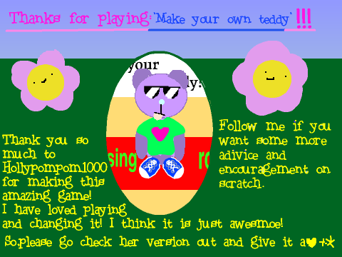 make your own teddy remix