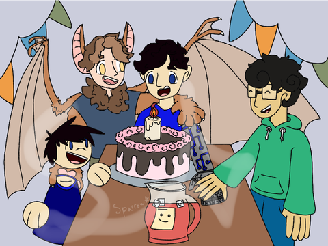 Happy Belated Birthday Potato Man <3