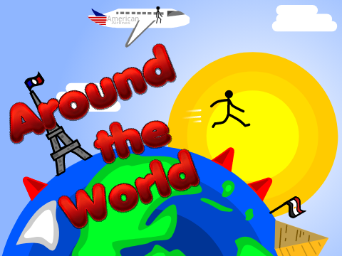 Around the World - A 360° Platformer #games #all