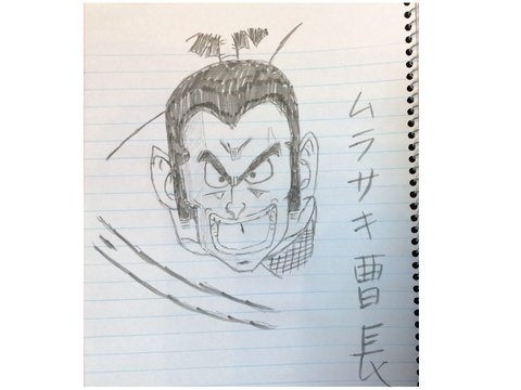 ムラサキ曹長描いてみた