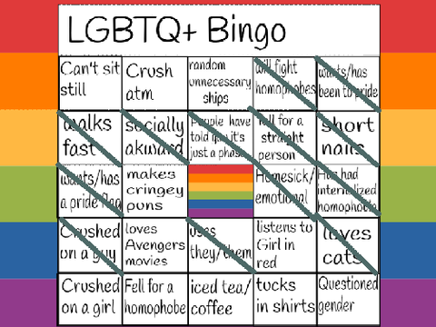 LGBTQ+ Bingo remix