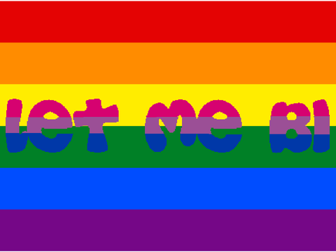 Banneer for LGBTQ+ (Bi)