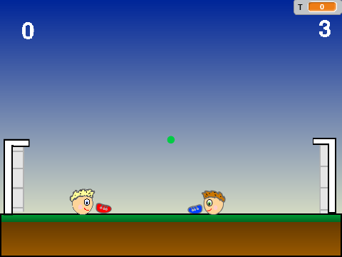 1 Player Head Soccer + random