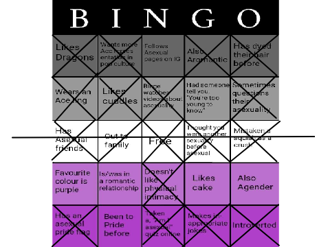 Asexual bingo remix