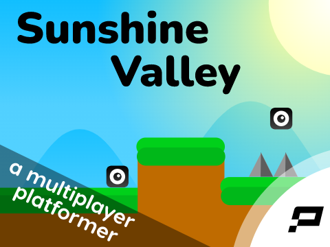 ☁ Sunshine Valley - A Multiplayer Scrolling Platformer  ☁  #games