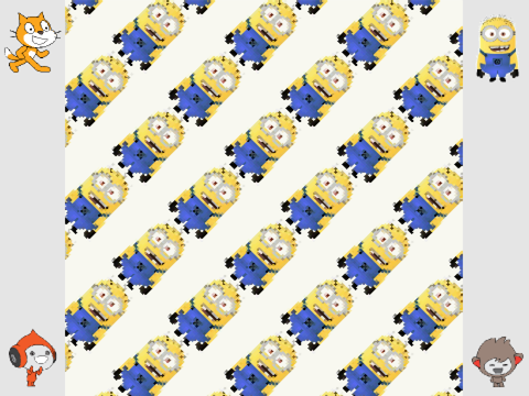 Not quite 1 line wallpaper generator