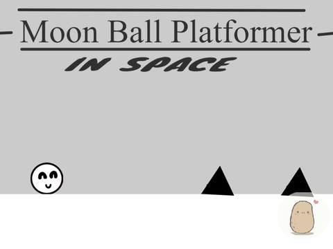 Moon Ball in Space ~ Platformer