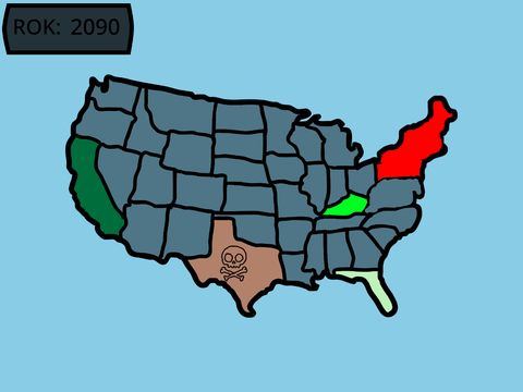 Mapa USA remix