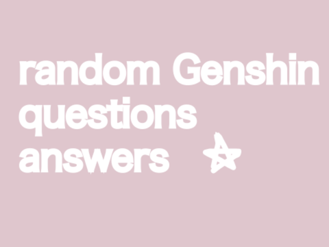 ✩ Answers! ✩
