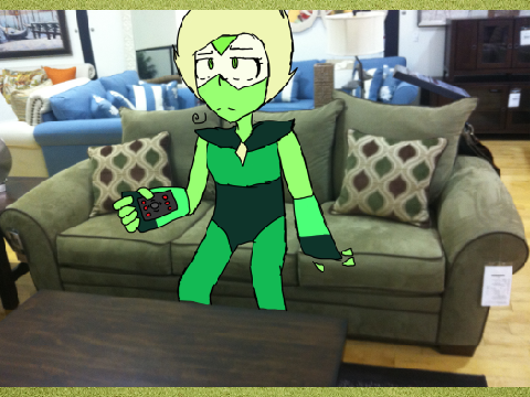 Peridot Doesn't Believe What's On TV (SHORT ANIMATION)