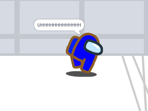 blue has anger issues