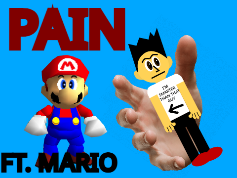 Triangle Man meets pain and dies of organ failiure