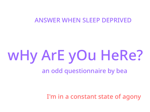 question thing but shaded is sleep deprived