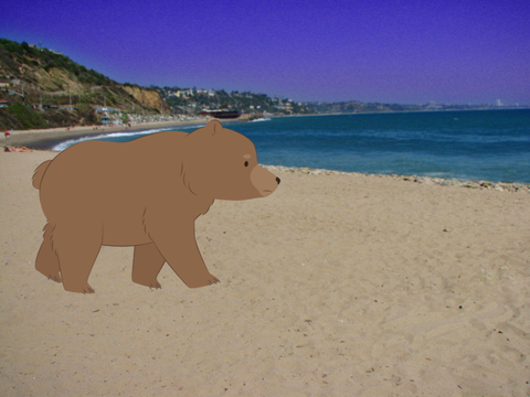 Walk down the beach 