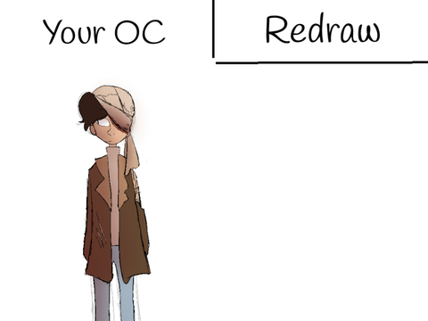 I SHALL REDRAW ALL YOUR OC'S!!! >:3 (Repost) remix-2