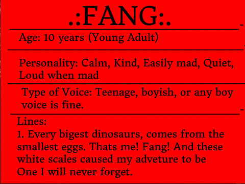 -PREDATORS- Voice Auditions -EPISODE 1- Fang & Dark