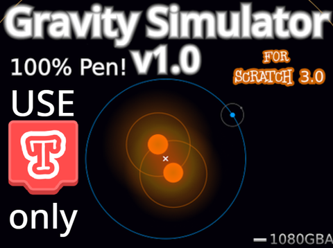 Gravity Simulator v0.14 100% Pen