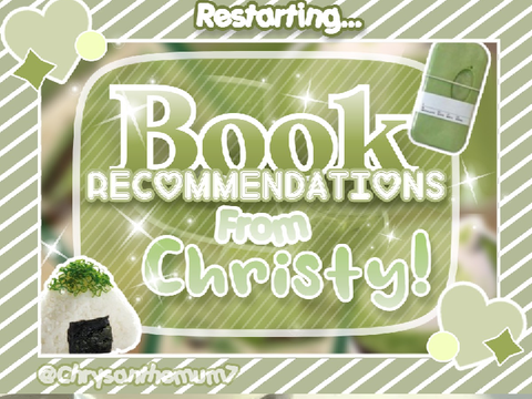  ♡ ❘ Book Recommendations!