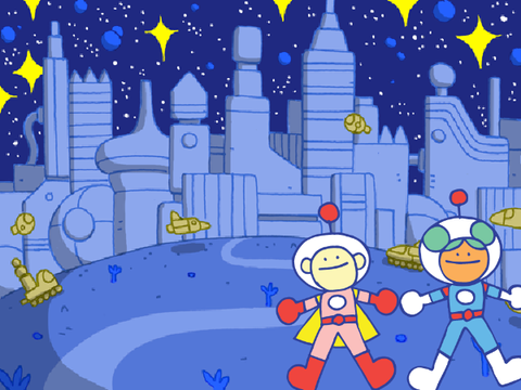 going to space