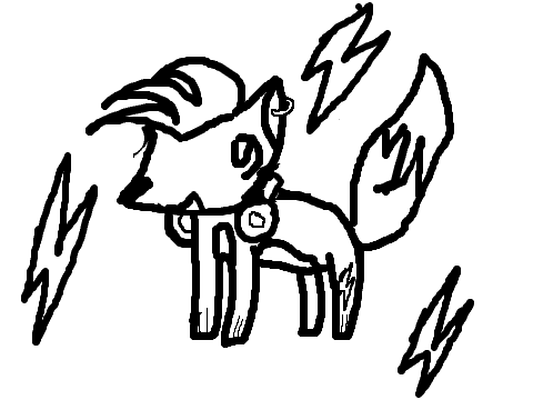 Cool Lightning Fox - CC open