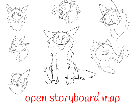 Keria's dream open storyboard map