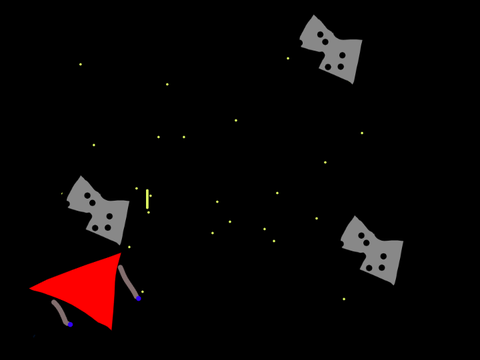 Asteroid doge : a space cat game
